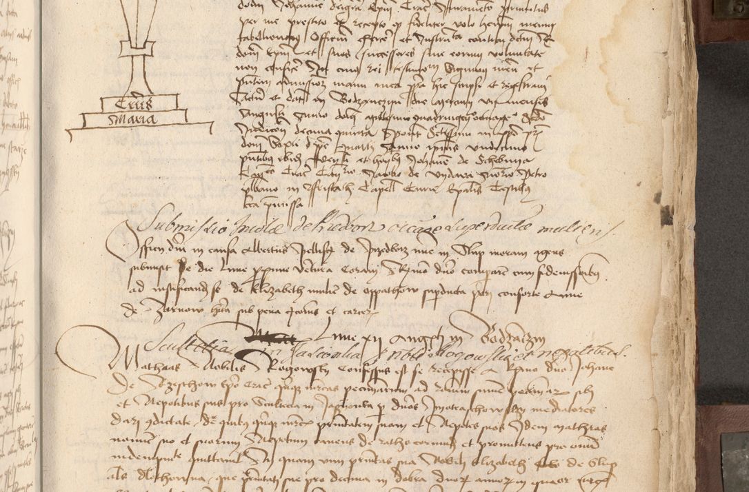 Zdjęcie nr 338 dla obiektu archiwalnego: Acta administratorialia per annum 1471 et episcopalia R. D. Joannis Rzeschow, primo administratoris et post vero episcopi Cracoviensis ab anno 1472 ad annum 1488 succesive acticara et registrara, prout videre est in fine huius voluminis