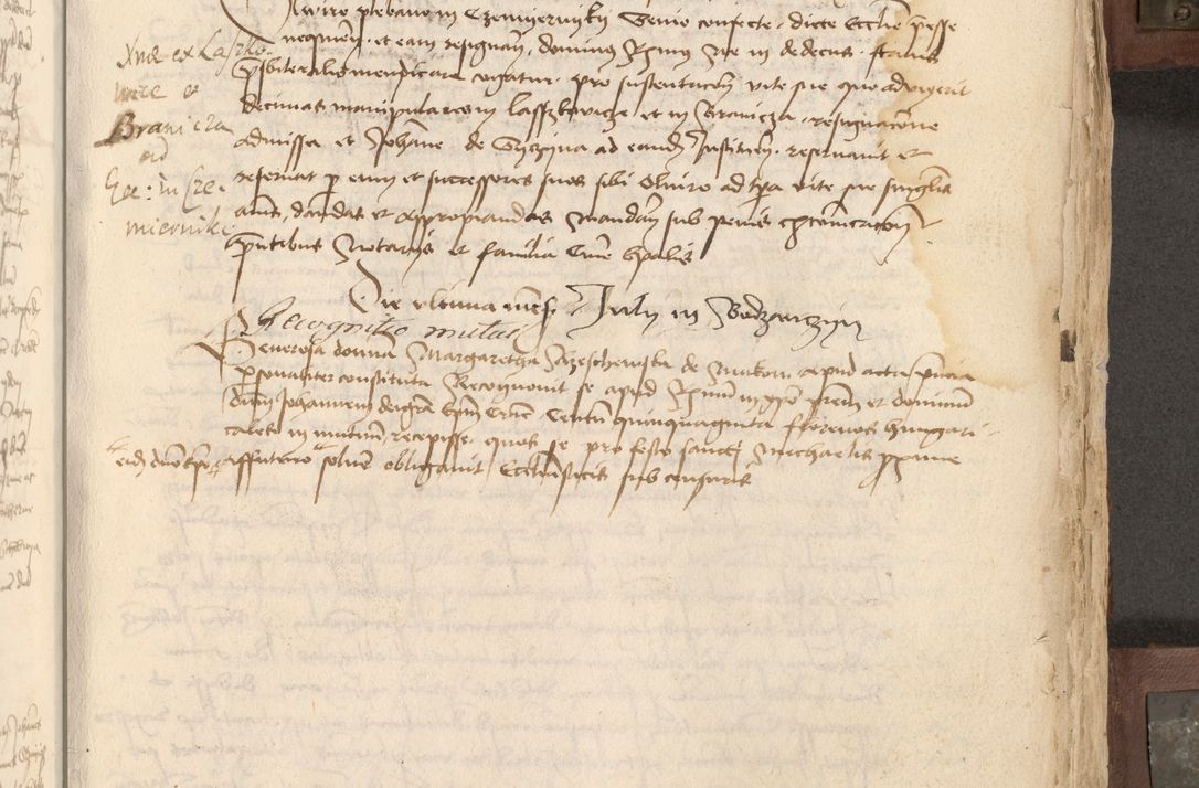 Zdjęcie nr 334 dla obiektu archiwalnego: Acta administratorialia per annum 1471 et episcopalia R. D. Joannis Rzeschow, primo administratoris et post vero episcopi Cracoviensis ab anno 1472 ad annum 1488 succesive acticara et registrara, prout videre est in fine huius voluminis