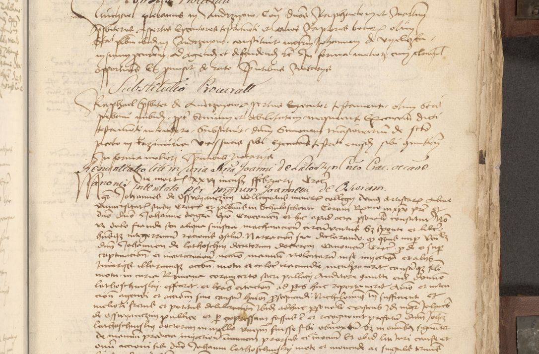 Zdjęcie nr 318 dla obiektu archiwalnego: Acta administratorialia per annum 1471 et episcopalia R. D. Joannis Rzeschow, primo administratoris et post vero episcopi Cracoviensis ab anno 1472 ad annum 1488 succesive acticara et registrara, prout videre est in fine huius voluminis