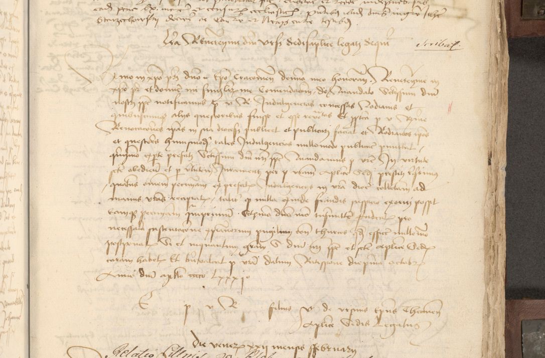 Zdjęcie nr 316 dla obiektu archiwalnego: Acta administratorialia per annum 1471 et episcopalia R. D. Joannis Rzeschow, primo administratoris et post vero episcopi Cracoviensis ab anno 1472 ad annum 1488 succesive acticara et registrara, prout videre est in fine huius voluminis