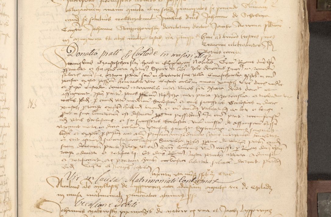 Zdjęcie nr 312 dla obiektu archiwalnego: Acta administratorialia per annum 1471 et episcopalia R. D. Joannis Rzeschow, primo administratoris et post vero episcopi Cracoviensis ab anno 1472 ad annum 1488 succesive acticara et registrara, prout videre est in fine huius voluminis