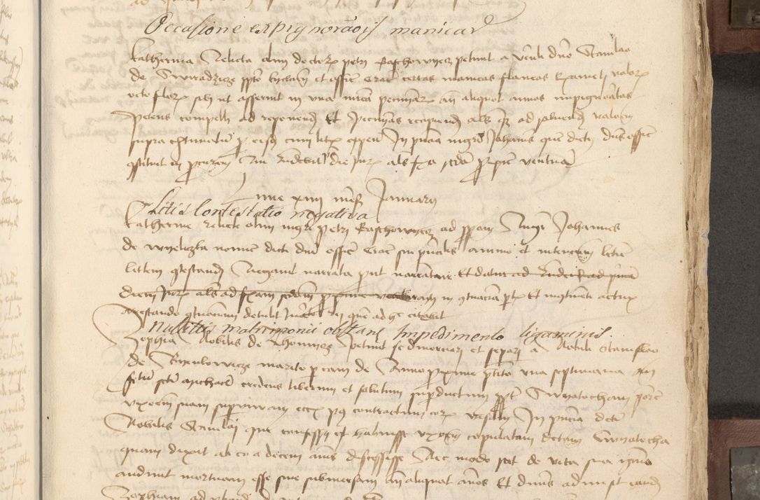 Zdjęcie nr 306 dla obiektu archiwalnego: Acta administratorialia per annum 1471 et episcopalia R. D. Joannis Rzeschow, primo administratoris et post vero episcopi Cracoviensis ab anno 1472 ad annum 1488 succesive acticara et registrara, prout videre est in fine huius voluminis