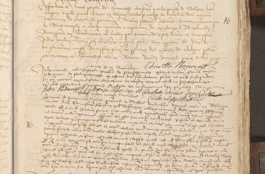 Zdjęcie nr 274 dla obiektu archiwalnego: Acta administratorialia per annum 1471 et episcopalia R. D. Joannis Rzeschow, primo administratoris et post vero episcopi Cracoviensis ab anno 1472 ad annum 1488 succesive acticara et registrara, prout videre est in fine huius voluminis