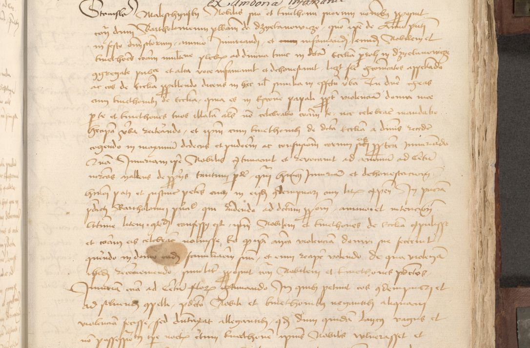 Zdjęcie nr 272 dla obiektu archiwalnego: Acta administratorialia per annum 1471 et episcopalia R. D. Joannis Rzeschow, primo administratoris et post vero episcopi Cracoviensis ab anno 1472 ad annum 1488 succesive acticara et registrara, prout videre est in fine huius voluminis