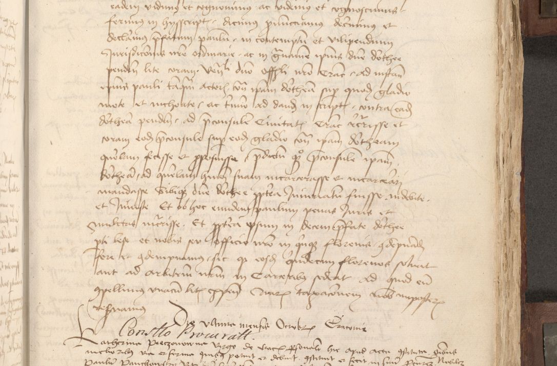 Zdjęcie nr 270 dla obiektu archiwalnego: Acta administratorialia per annum 1471 et episcopalia R. D. Joannis Rzeschow, primo administratoris et post vero episcopi Cracoviensis ab anno 1472 ad annum 1488 succesive acticara et registrara, prout videre est in fine huius voluminis