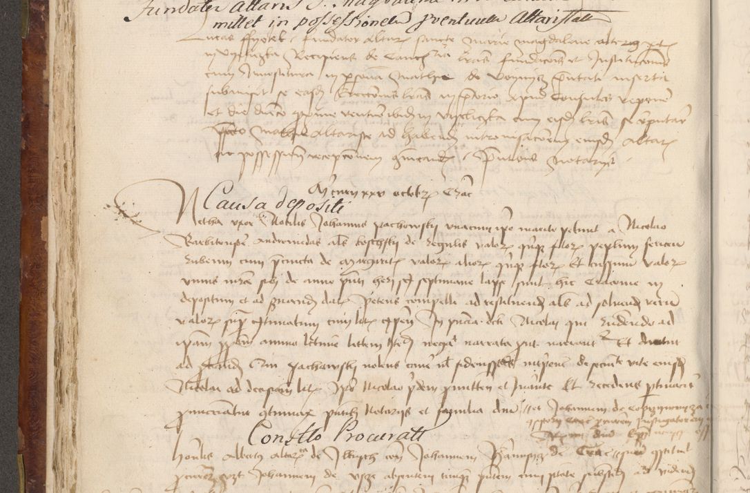 Zdjęcie nr 269 dla obiektu archiwalnego: Acta administratorialia per annum 1471 et episcopalia R. D. Joannis Rzeschow, primo administratoris et post vero episcopi Cracoviensis ab anno 1472 ad annum 1488 succesive acticara et registrara, prout videre est in fine huius voluminis
