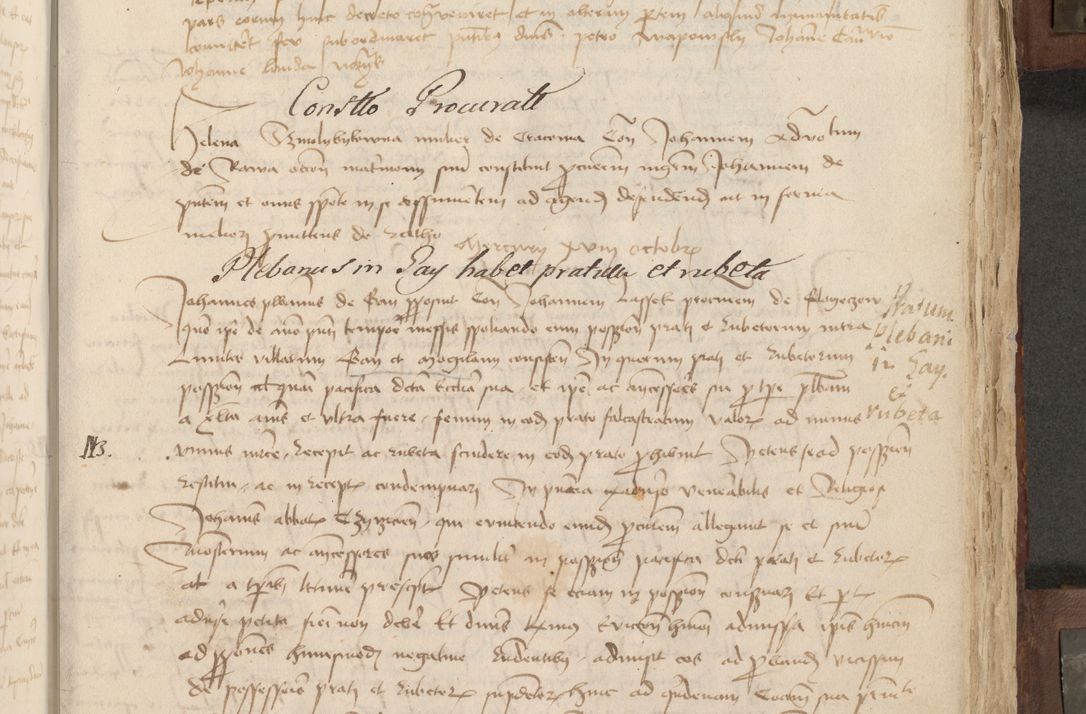 Zdjęcie nr 268 dla obiektu archiwalnego: Acta administratorialia per annum 1471 et episcopalia R. D. Joannis Rzeschow, primo administratoris et post vero episcopi Cracoviensis ab anno 1472 ad annum 1488 succesive acticara et registrara, prout videre est in fine huius voluminis