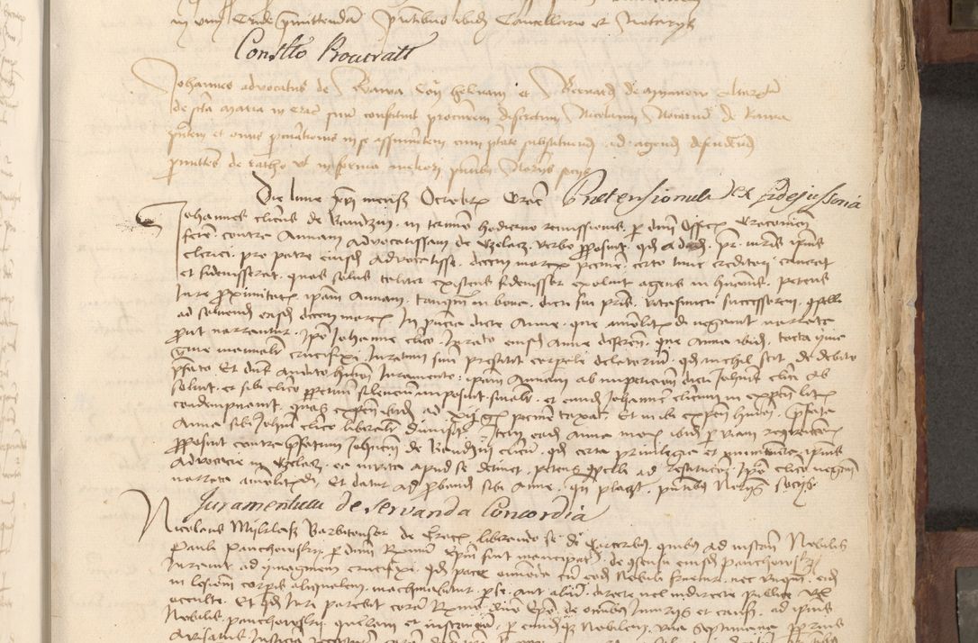 Zdjęcie nr 266 dla obiektu archiwalnego: Acta administratorialia per annum 1471 et episcopalia R. D. Joannis Rzeschow, primo administratoris et post vero episcopi Cracoviensis ab anno 1472 ad annum 1488 succesive acticara et registrara, prout videre est in fine huius voluminis