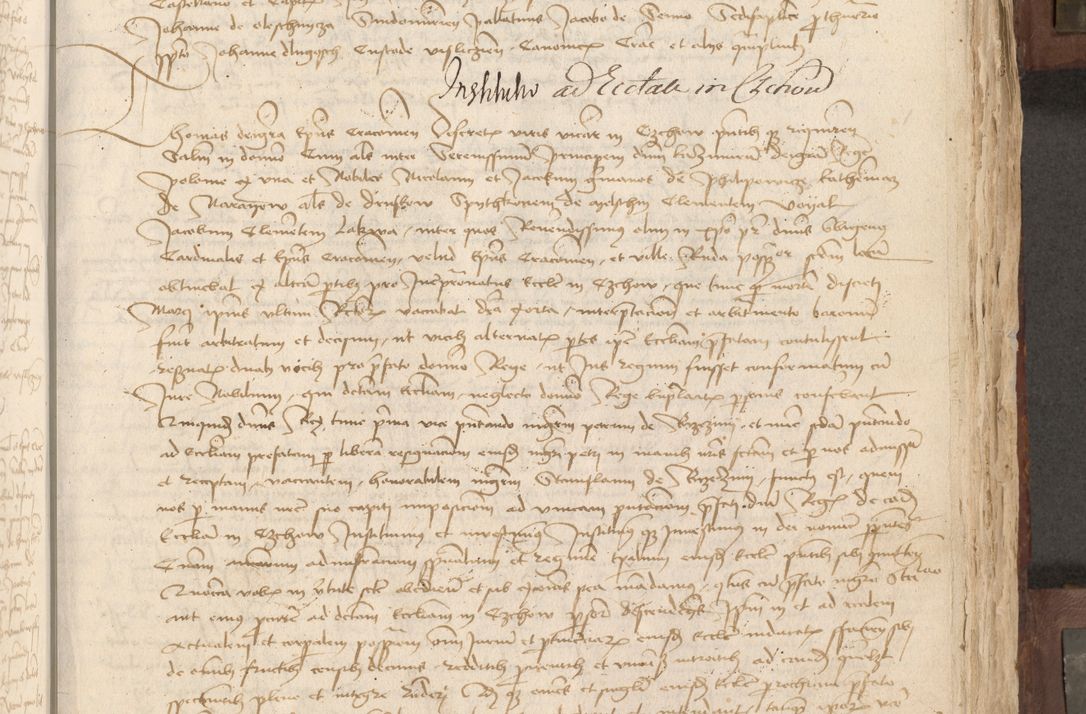 Zdjęcie nr 260 dla obiektu archiwalnego: Acta administratorialia per annum 1471 et episcopalia R. D. Joannis Rzeschow, primo administratoris et post vero episcopi Cracoviensis ab anno 1472 ad annum 1488 succesive acticara et registrara, prout videre est in fine huius voluminis