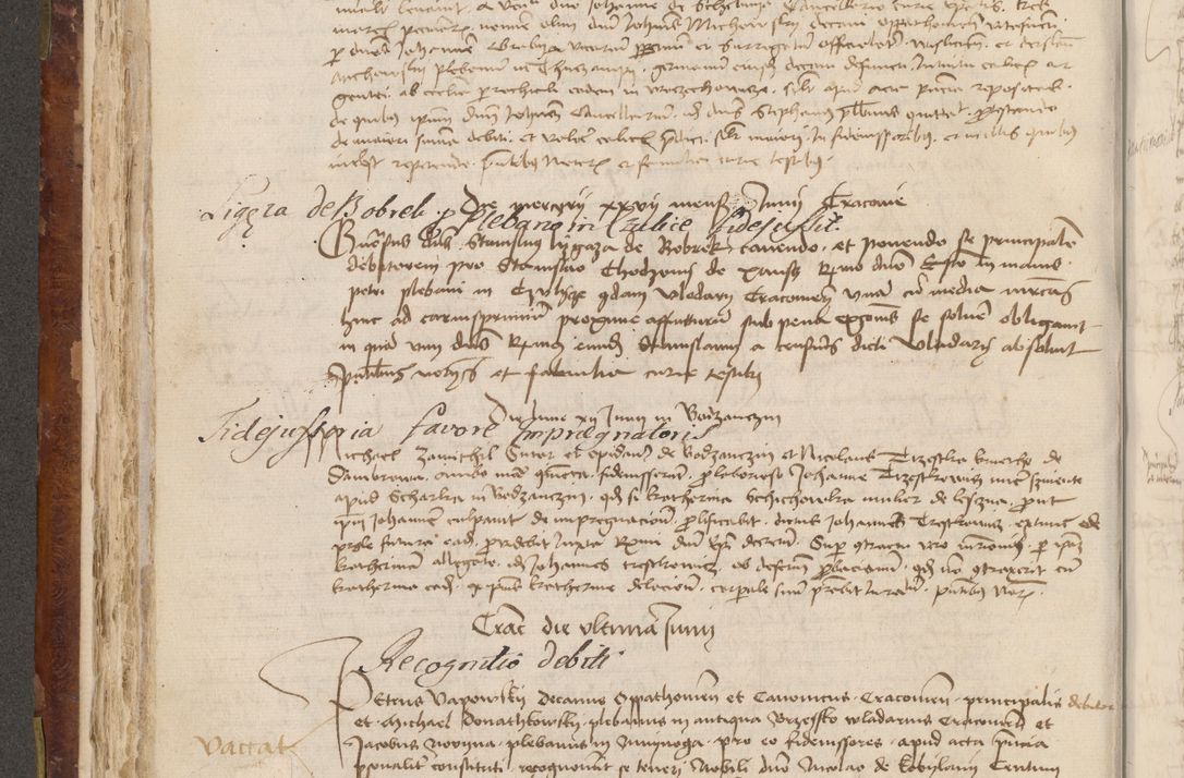 Zdjęcie nr 253 dla obiektu archiwalnego: Acta administratorialia per annum 1471 et episcopalia R. D. Joannis Rzeschow, primo administratoris et post vero episcopi Cracoviensis ab anno 1472 ad annum 1488 succesive acticara et registrara, prout videre est in fine huius voluminis