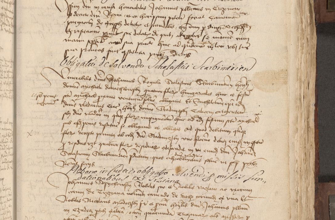 Zdjęcie nr 250 dla obiektu archiwalnego: Acta administratorialia per annum 1471 et episcopalia R. D. Joannis Rzeschow, primo administratoris et post vero episcopi Cracoviensis ab anno 1472 ad annum 1488 succesive acticara et registrara, prout videre est in fine huius voluminis