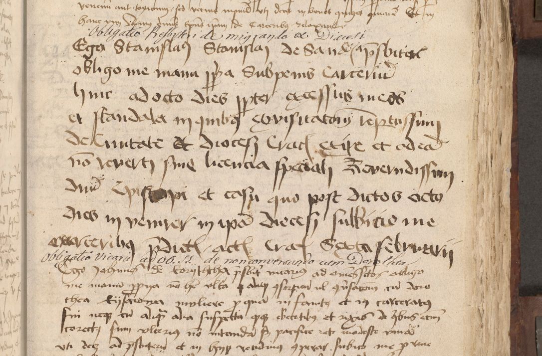 Zdjęcie nr 204 dla obiektu archiwalnego: Acta administratorialia per annum 1471 et episcopalia R. D. Joannis Rzeschow, primo administratoris et post vero episcopi Cracoviensis ab anno 1472 ad annum 1488 succesive acticara et registrara, prout videre est in fine huius voluminis