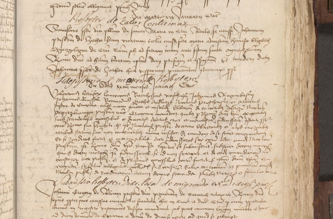 Zdjęcie nr 202 dla obiektu archiwalnego: Acta administratorialia per annum 1471 et episcopalia R. D. Joannis Rzeschow, primo administratoris et post vero episcopi Cracoviensis ab anno 1472 ad annum 1488 succesive acticara et registrara, prout videre est in fine huius voluminis