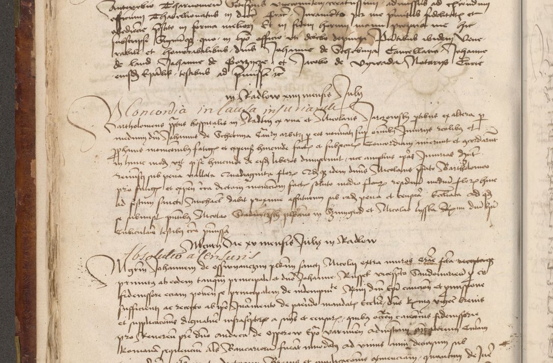 Zdjęcie nr 189 dla obiektu archiwalnego: Acta administratorialia per annum 1471 et episcopalia R. D. Joannis Rzeschow, primo administratoris et post vero episcopi Cracoviensis ab anno 1472 ad annum 1488 succesive acticara et registrara, prout videre est in fine huius voluminis