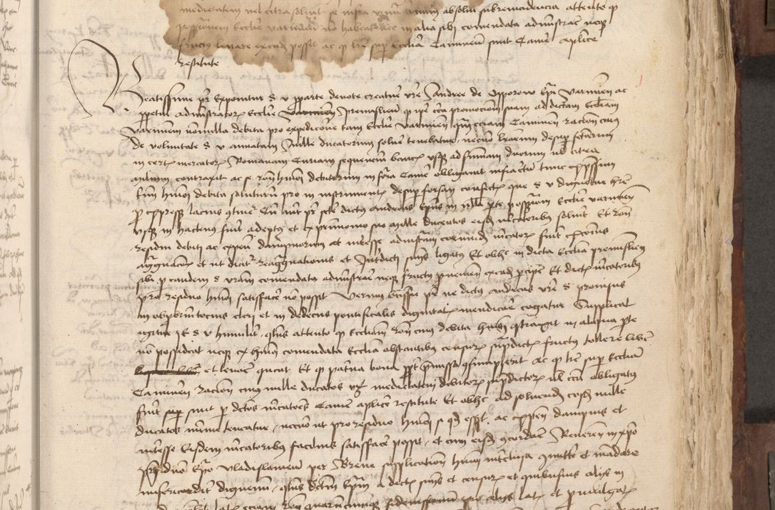 Zdjęcie nr 190 dla obiektu archiwalnego: Acta administratorialia per annum 1471 et episcopalia R. D. Joannis Rzeschow, primo administratoris et post vero episcopi Cracoviensis ab anno 1472 ad annum 1488 succesive acticara et registrara, prout videre est in fine huius voluminis