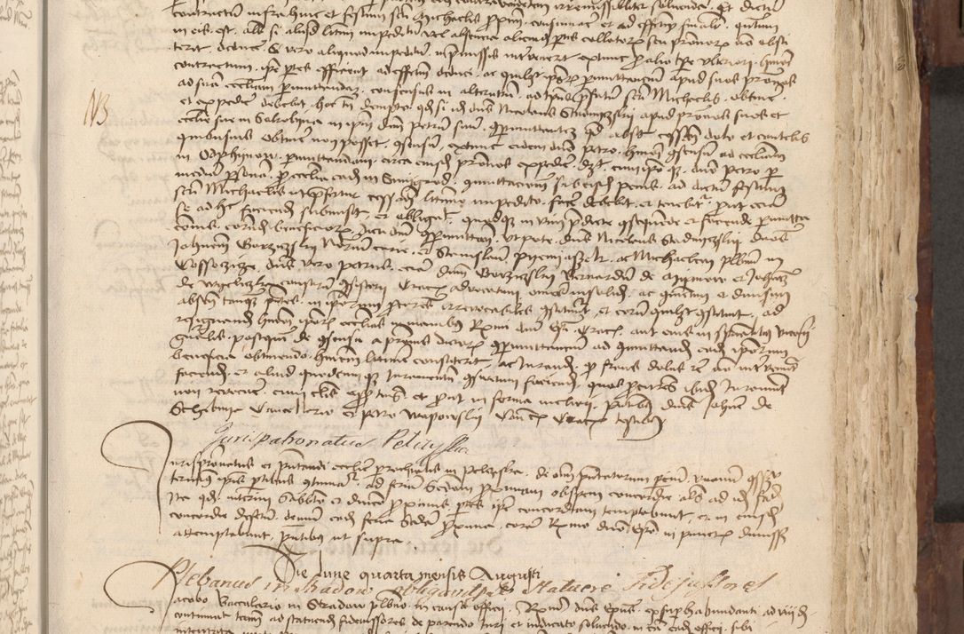 Zdjęcie nr 164 dla obiektu archiwalnego: Acta administratorialia per annum 1471 et episcopalia R. D. Joannis Rzeschow, primo administratoris et post vero episcopi Cracoviensis ab anno 1472 ad annum 1488 succesive acticara et registrara, prout videre est in fine huius voluminis