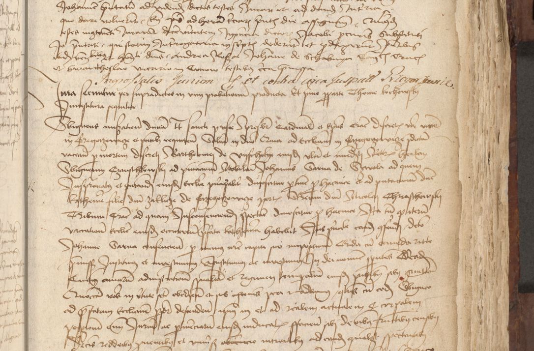 Zdjęcie nr 154 dla obiektu archiwalnego: Acta administratorialia per annum 1471 et episcopalia R. D. Joannis Rzeschow, primo administratoris et post vero episcopi Cracoviensis ab anno 1472 ad annum 1488 succesive acticara et registrara, prout videre est in fine huius voluminis