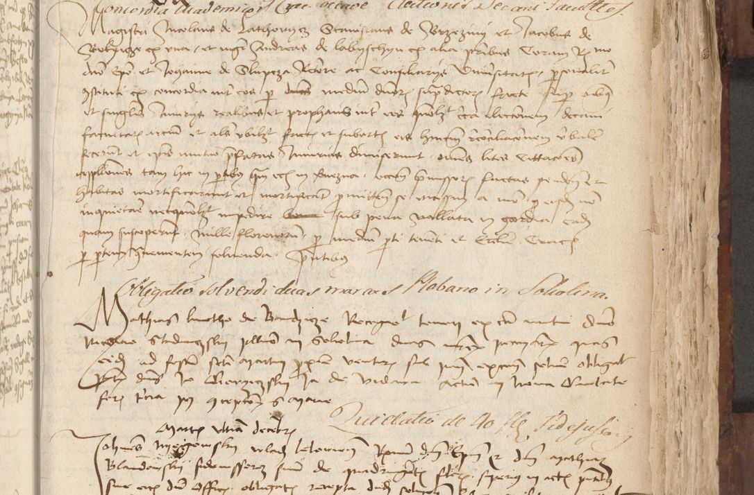 Zdjęcie nr 152 dla obiektu archiwalnego: Acta administratorialia per annum 1471 et episcopalia R. D. Joannis Rzeschow, primo administratoris et post vero episcopi Cracoviensis ab anno 1472 ad annum 1488 succesive acticara et registrara, prout videre est in fine huius voluminis