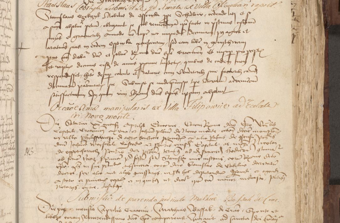 Zdjęcie nr 138 dla obiektu archiwalnego: Acta administratorialia per annum 1471 et episcopalia R. D. Joannis Rzeschow, primo administratoris et post vero episcopi Cracoviensis ab anno 1472 ad annum 1488 succesive acticara et registrara, prout videre est in fine huius voluminis