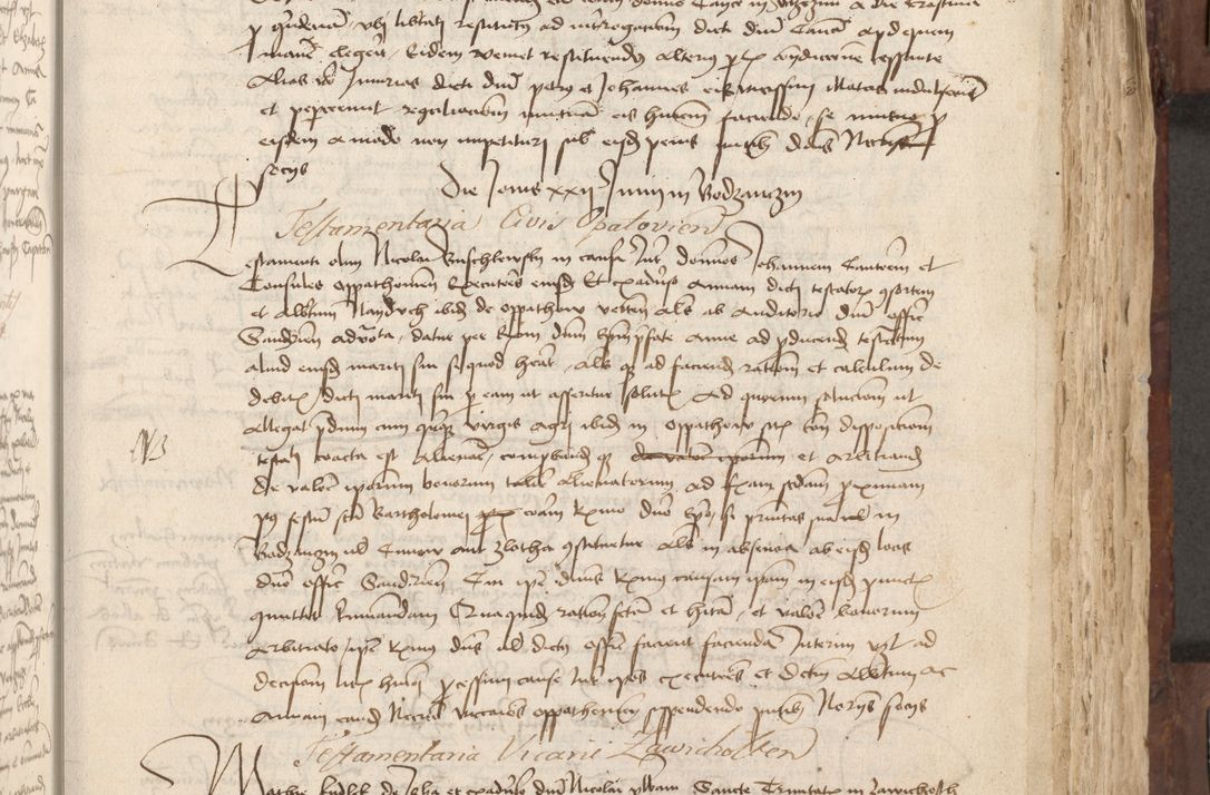 Zdjęcie nr 128 dla obiektu archiwalnego: Acta administratorialia per annum 1471 et episcopalia R. D. Joannis Rzeschow, primo administratoris et post vero episcopi Cracoviensis ab anno 1472 ad annum 1488 succesive acticara et registrara, prout videre est in fine huius voluminis
