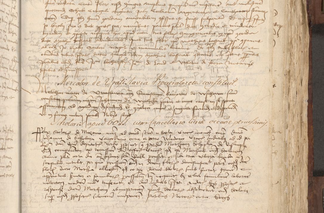 Zdjęcie nr 106 dla obiektu archiwalnego: Acta administratorialia per annum 1471 et episcopalia R. D. Joannis Rzeschow, primo administratoris et post vero episcopi Cracoviensis ab anno 1472 ad annum 1488 succesive acticara et registrara, prout videre est in fine huius voluminis