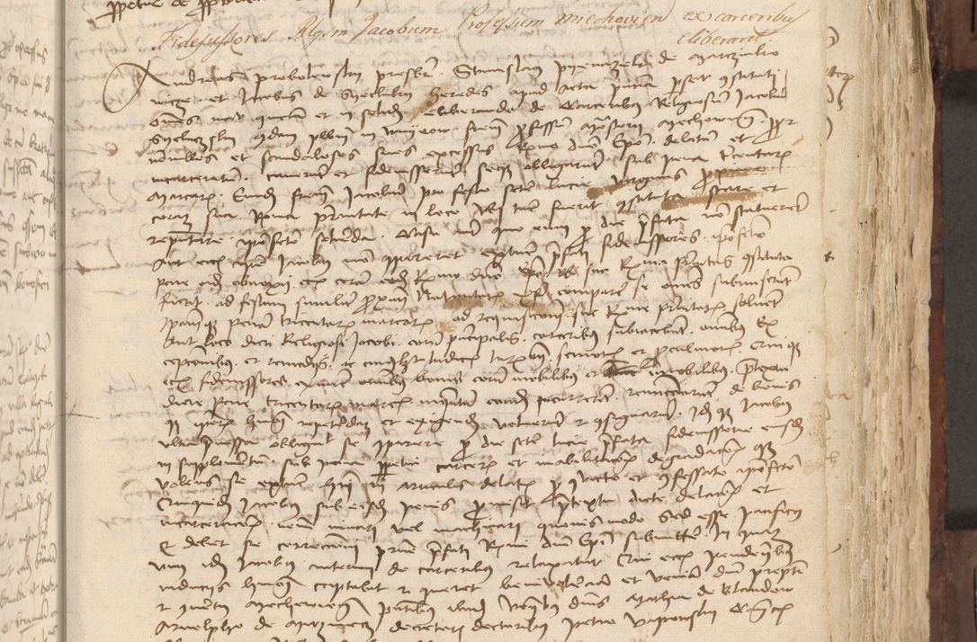 Zdjęcie nr 104 dla obiektu archiwalnego: Acta administratorialia per annum 1471 et episcopalia R. D. Joannis Rzeschow, primo administratoris et post vero episcopi Cracoviensis ab anno 1472 ad annum 1488 succesive acticara et registrara, prout videre est in fine huius voluminis