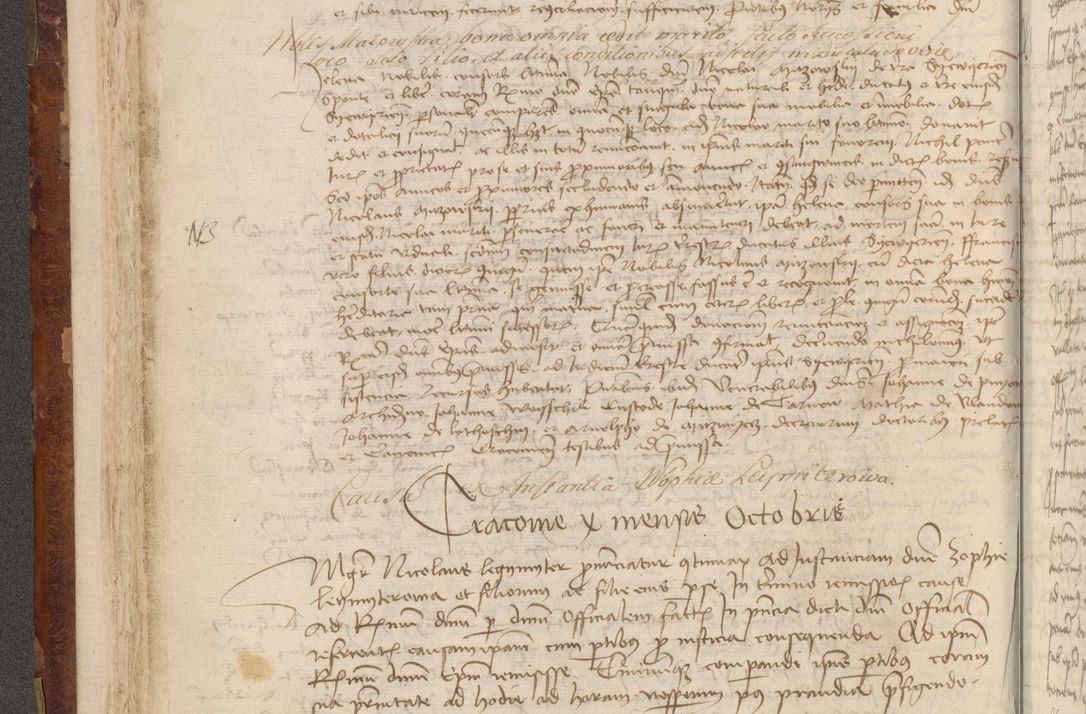 Zdjęcie nr 101 dla obiektu archiwalnego: Acta administratorialia per annum 1471 et episcopalia R. D. Joannis Rzeschow, primo administratoris et post vero episcopi Cracoviensis ab anno 1472 ad annum 1488 succesive acticara et registrara, prout videre est in fine huius voluminis