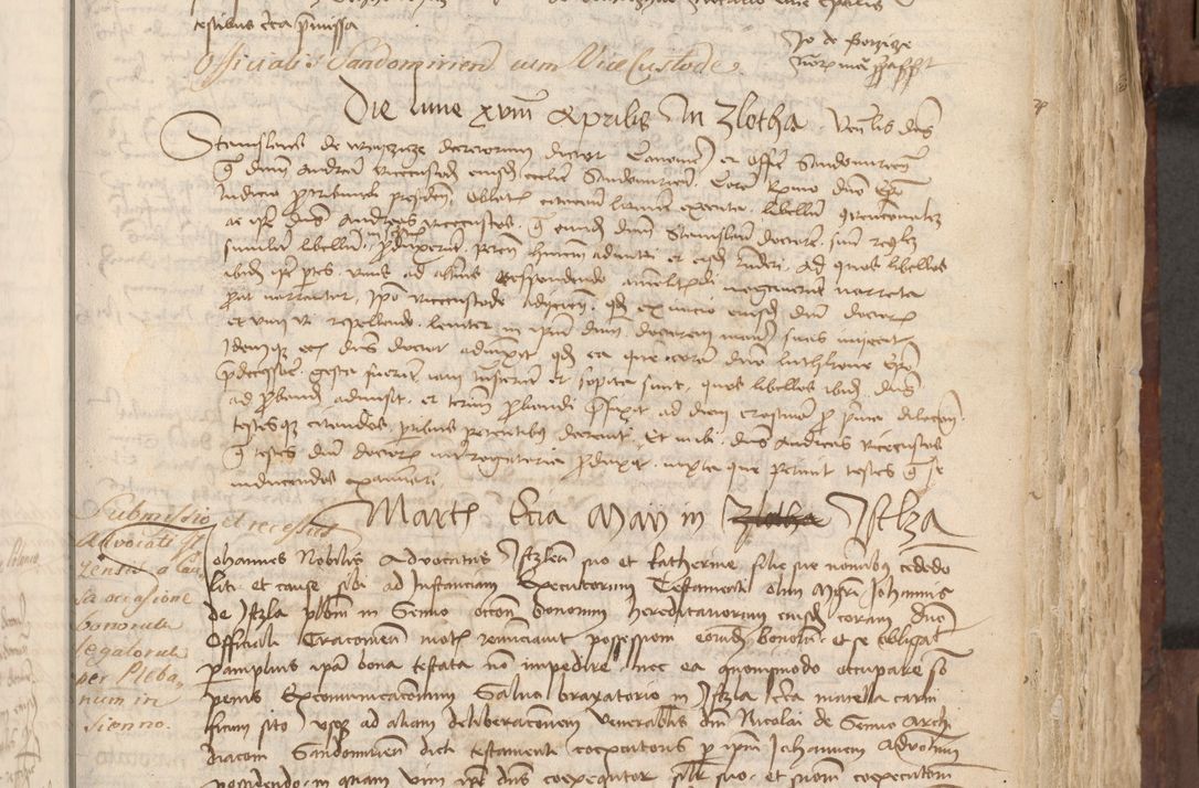 Zdjęcie nr 92 dla obiektu archiwalnego: Acta administratorialia per annum 1471 et episcopalia R. D. Joannis Rzeschow, primo administratoris et post vero episcopi Cracoviensis ab anno 1472 ad annum 1488 succesive acticara et registrara, prout videre est in fine huius voluminis