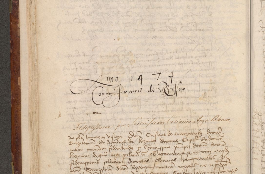 Zdjęcie nr 91 dla obiektu archiwalnego: Acta administratorialia per annum 1471 et episcopalia R. D. Joannis Rzeschow, primo administratoris et post vero episcopi Cracoviensis ab anno 1472 ad annum 1488 succesive acticara et registrara, prout videre est in fine huius voluminis