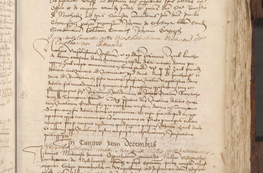 Zdjęcie nr 90 dla obiektu archiwalnego: Acta administratorialia per annum 1471 et episcopalia R. D. Joannis Rzeschow, primo administratoris et post vero episcopi Cracoviensis ab anno 1472 ad annum 1488 succesive acticara et registrara, prout videre est in fine huius voluminis