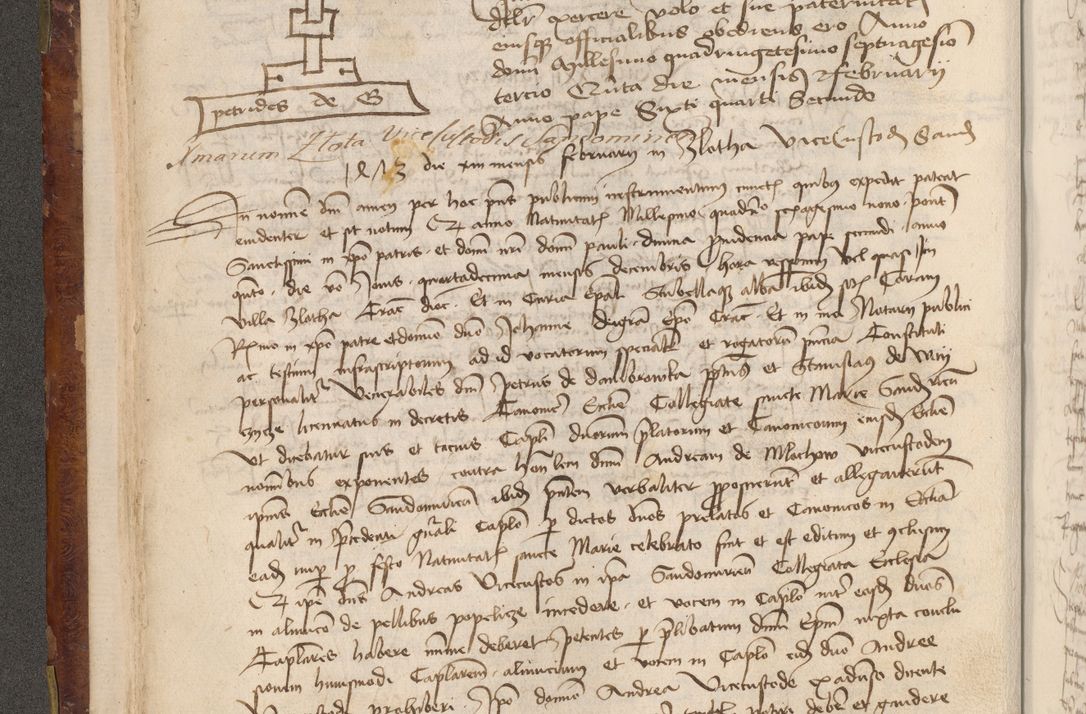 Zdjęcie nr 77 dla obiektu archiwalnego: Acta administratorialia per annum 1471 et episcopalia R. D. Joannis Rzeschow, primo administratoris et post vero episcopi Cracoviensis ab anno 1472 ad annum 1488 succesive acticara et registrara, prout videre est in fine huius voluminis