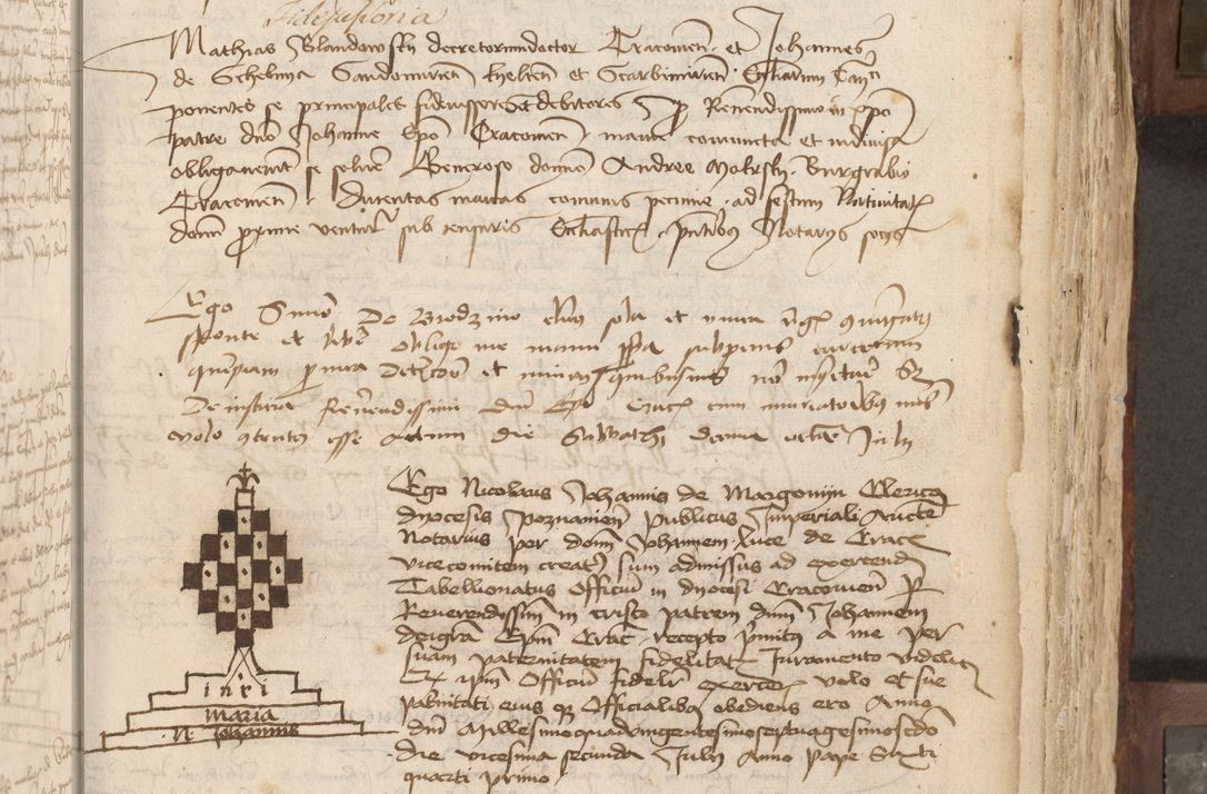 Zdjęcie nr 64 dla obiektu archiwalnego: Acta administratorialia per annum 1471 et episcopalia R. D. Joannis Rzeschow, primo administratoris et post vero episcopi Cracoviensis ab anno 1472 ad annum 1488 succesive acticara et registrara, prout videre est in fine huius voluminis