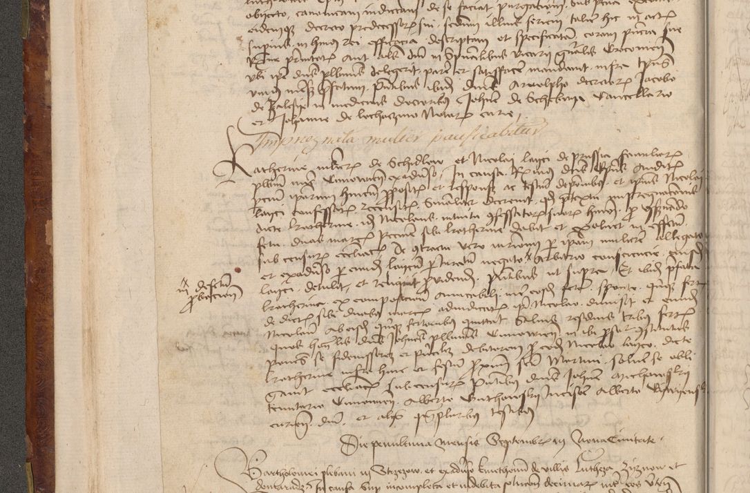 Zdjęcie nr 67 dla obiektu archiwalnego: Acta administratorialia per annum 1471 et episcopalia R. D. Joannis Rzeschow, primo administratoris et post vero episcopi Cracoviensis ab anno 1472 ad annum 1488 succesive acticara et registrara, prout videre est in fine huius voluminis