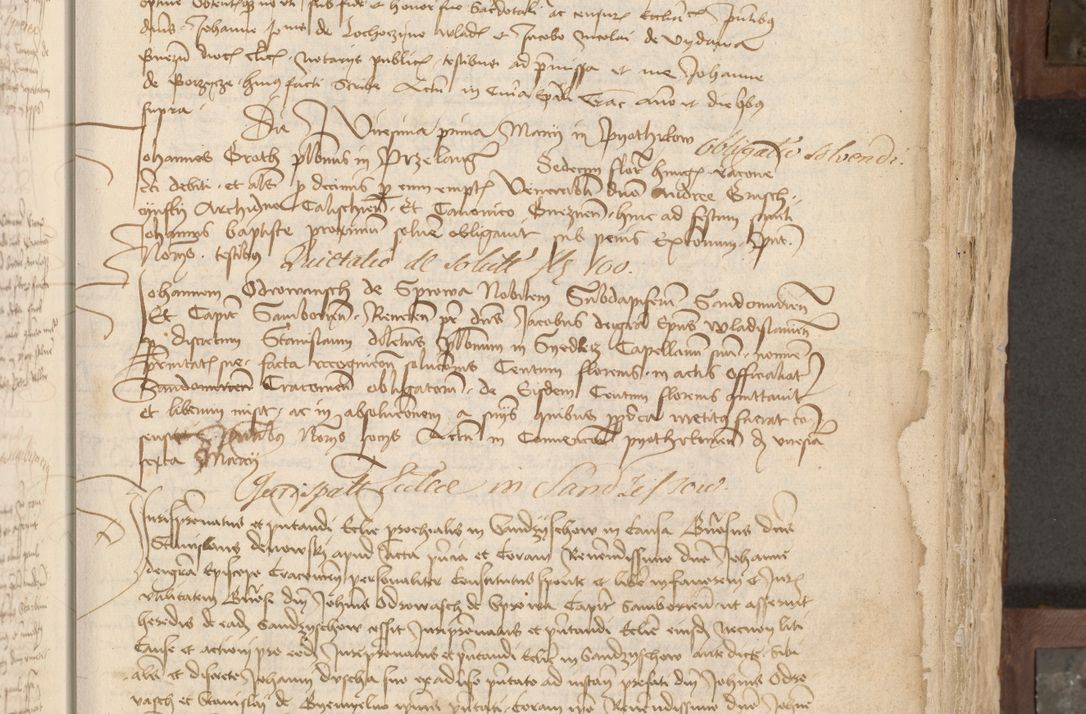 Zdjęcie nr 48 dla obiektu archiwalnego: Acta administratorialia per annum 1471 et episcopalia R. D. Joannis Rzeschow, primo administratoris et post vero episcopi Cracoviensis ab anno 1472 ad annum 1488 succesive acticara et registrara, prout videre est in fine huius voluminis