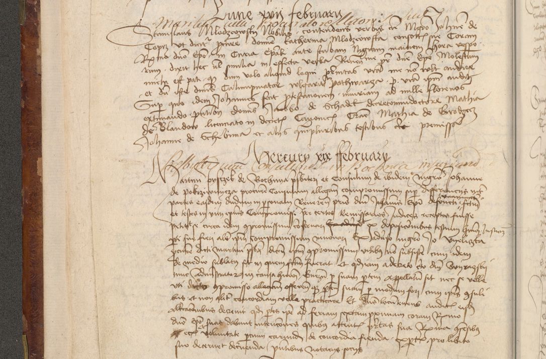 Zdjęcie nr 43 dla obiektu archiwalnego: Acta administratorialia per annum 1471 et episcopalia R. D. Joannis Rzeschow, primo administratoris et post vero episcopi Cracoviensis ab anno 1472 ad annum 1488 succesive acticara et registrara, prout videre est in fine huius voluminis