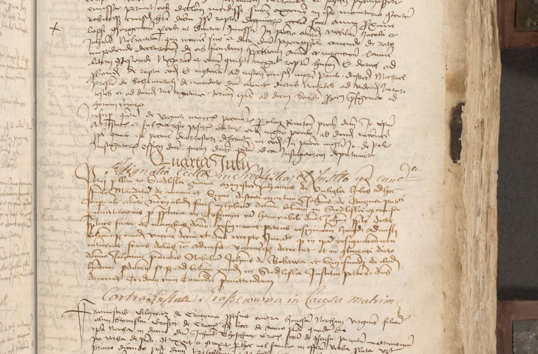 Zdjęcie nr 26 dla obiektu archiwalnego: Acta administratorialia per annum 1471 et episcopalia R. D. Joannis Rzeschow, primo administratoris et post vero episcopi Cracoviensis ab anno 1472 ad annum 1488 succesive acticara et registrara, prout videre est in fine huius voluminis