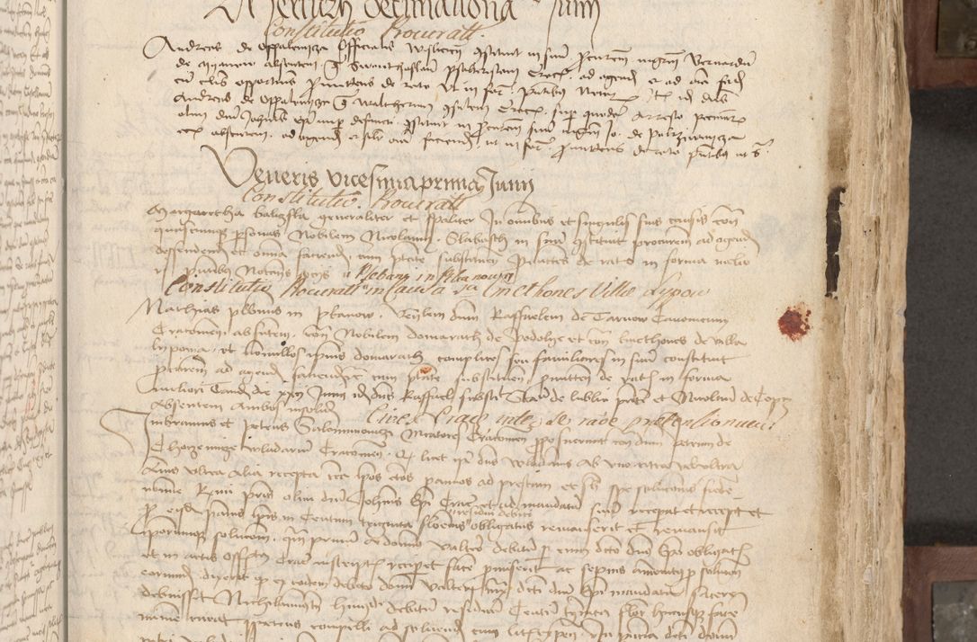 Zdjęcie nr 22 dla obiektu archiwalnego: Acta administratorialia per annum 1471 et episcopalia R. D. Joannis Rzeschow, primo administratoris et post vero episcopi Cracoviensis ab anno 1472 ad annum 1488 succesive acticara et registrara, prout videre est in fine huius voluminis