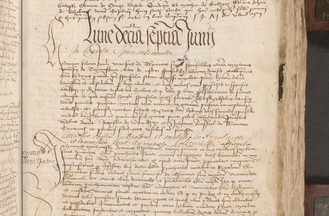 Zdjęcie nr 18 dla obiektu archiwalnego: Acta administratorialia per annum 1471 et episcopalia R. D. Joannis Rzeschow, primo administratoris et post vero episcopi Cracoviensis ab anno 1472 ad annum 1488 succesive acticara et registrara, prout videre est in fine huius voluminis