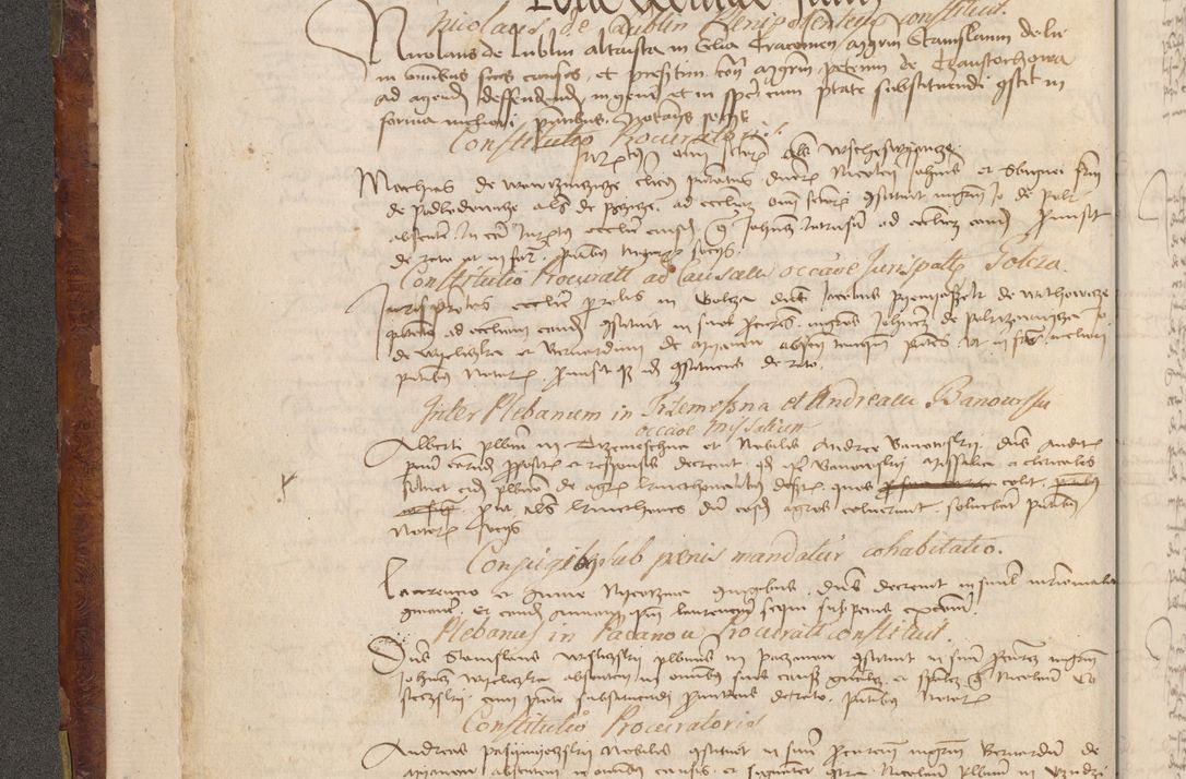 Zdjęcie nr 15 dla obiektu archiwalnego: Acta administratorialia per annum 1471 et episcopalia R. D. Joannis Rzeschow, primo administratoris et post vero episcopi Cracoviensis ab anno 1472 ad annum 1488 succesive acticara et registrara, prout videre est in fine huius voluminis