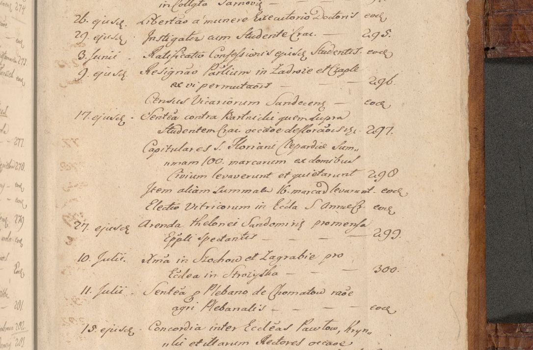 Zdjęcie nr 642 dla obiektu archiwalnego: Volumen I-mum actorum R. D. Joannis Konarski, episcopi Cracoviensis ab an D. 1503 ad annum 1514 inclusive acticata et registata, quorum indicem in dine voluminis videre est.