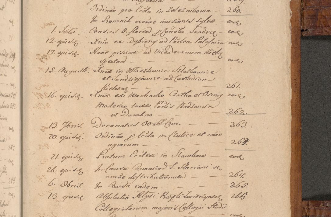 Zdjęcie nr 640 dla obiektu archiwalnego: Volumen I-mum actorum R. D. Joannis Konarski, episcopi Cracoviensis ab an D. 1503 ad annum 1514 inclusive acticata et registata, quorum indicem in dine voluminis videre est.