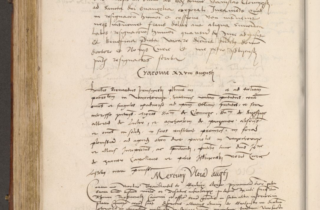 Zdjęcie nr 615 dla obiektu archiwalnego: Volumen I-mum actorum R. D. Joannis Konarski, episcopi Cracoviensis ab an D. 1503 ad annum 1514 inclusive acticata et registata, quorum indicem in dine voluminis videre est.