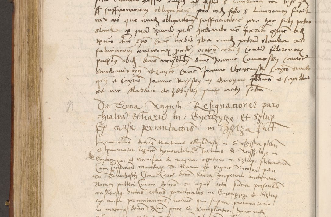 Zdjęcie nr 611 dla obiektu archiwalnego: Volumen I-mum actorum R. D. Joannis Konarski, episcopi Cracoviensis ab an D. 1503 ad annum 1514 inclusive acticata et registata, quorum indicem in dine voluminis videre est.