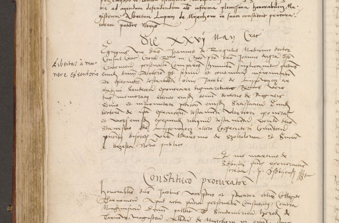 Zdjęcie nr 595 dla obiektu archiwalnego: Volumen I-mum actorum R. D. Joannis Konarski, episcopi Cracoviensis ab an D. 1503 ad annum 1514 inclusive acticata et registata, quorum indicem in dine voluminis videre est.
