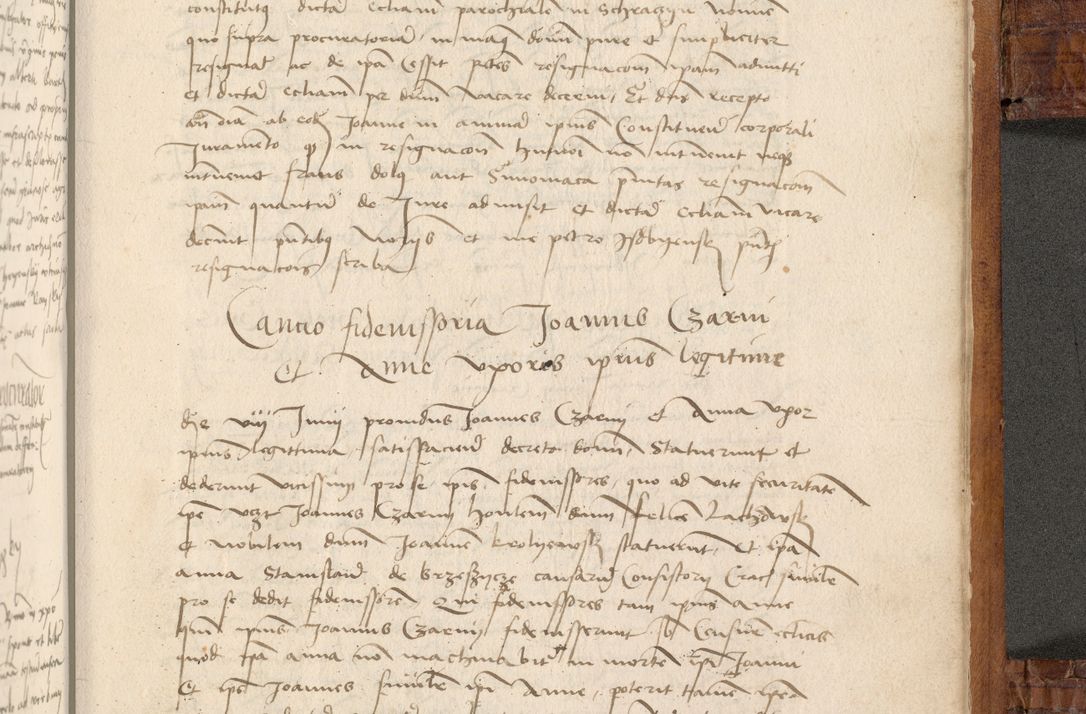 Zdjęcie nr 598 dla obiektu archiwalnego: Volumen I-mum actorum R. D. Joannis Konarski, episcopi Cracoviensis ab an D. 1503 ad annum 1514 inclusive acticata et registata, quorum indicem in dine voluminis videre est.