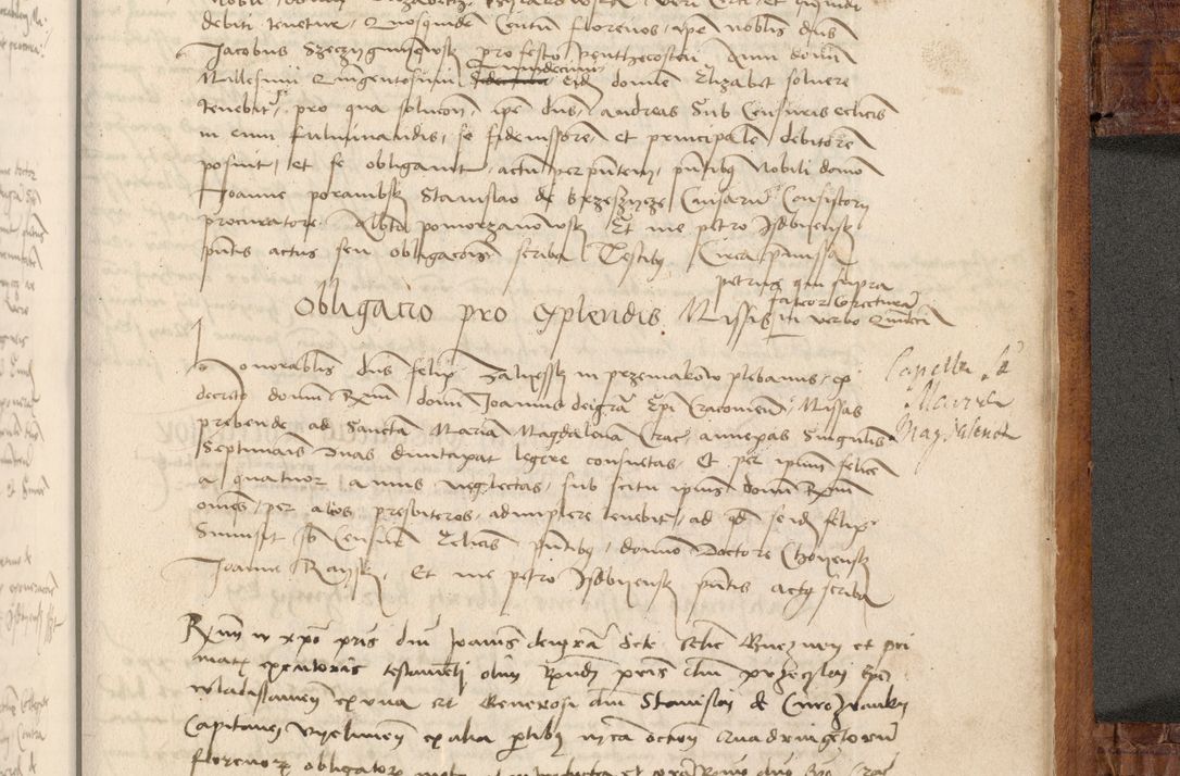 Zdjęcie nr 596 dla obiektu archiwalnego: Volumen I-mum actorum R. D. Joannis Konarski, episcopi Cracoviensis ab an D. 1503 ad annum 1514 inclusive acticata et registata, quorum indicem in dine voluminis videre est.