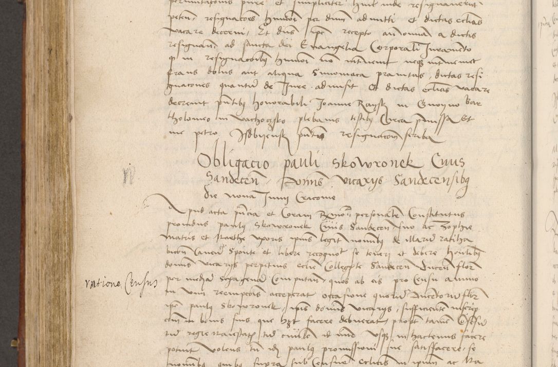 Zdjęcie nr 599 dla obiektu archiwalnego: Volumen I-mum actorum R. D. Joannis Konarski, episcopi Cracoviensis ab an D. 1503 ad annum 1514 inclusive acticata et registata, quorum indicem in dine voluminis videre est.