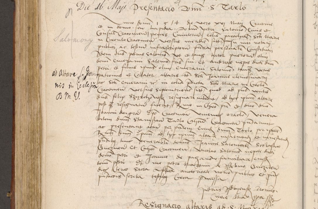 Zdjęcie nr 593 dla obiektu archiwalnego: Volumen I-mum actorum R. D. Joannis Konarski, episcopi Cracoviensis ab an D. 1503 ad annum 1514 inclusive acticata et registata, quorum indicem in dine voluminis videre est.