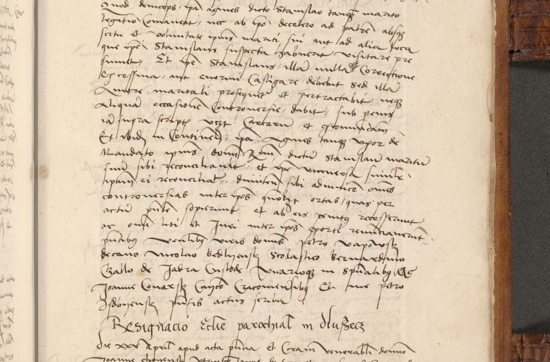 Zdjęcie nr 582 dla obiektu archiwalnego: Volumen I-mum actorum R. D. Joannis Konarski, episcopi Cracoviensis ab an D. 1503 ad annum 1514 inclusive acticata et registata, quorum indicem in dine voluminis videre est.
