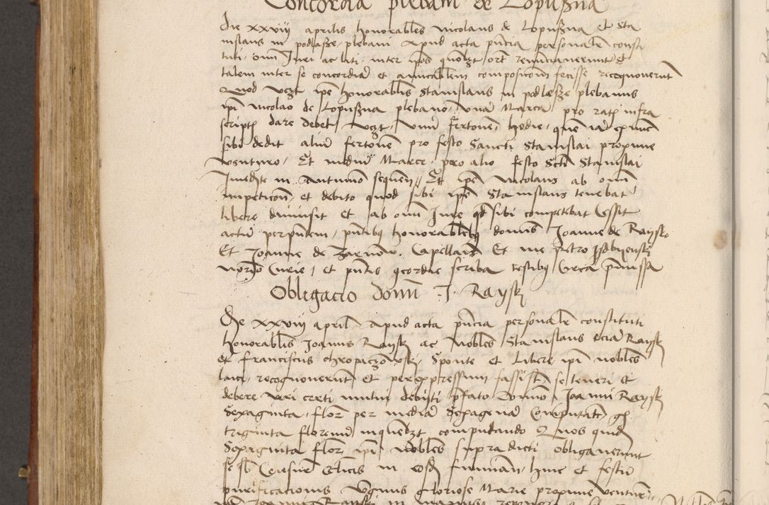 Zdjęcie nr 583 dla obiektu archiwalnego: Volumen I-mum actorum R. D. Joannis Konarski, episcopi Cracoviensis ab an D. 1503 ad annum 1514 inclusive acticata et registata, quorum indicem in dine voluminis videre est.